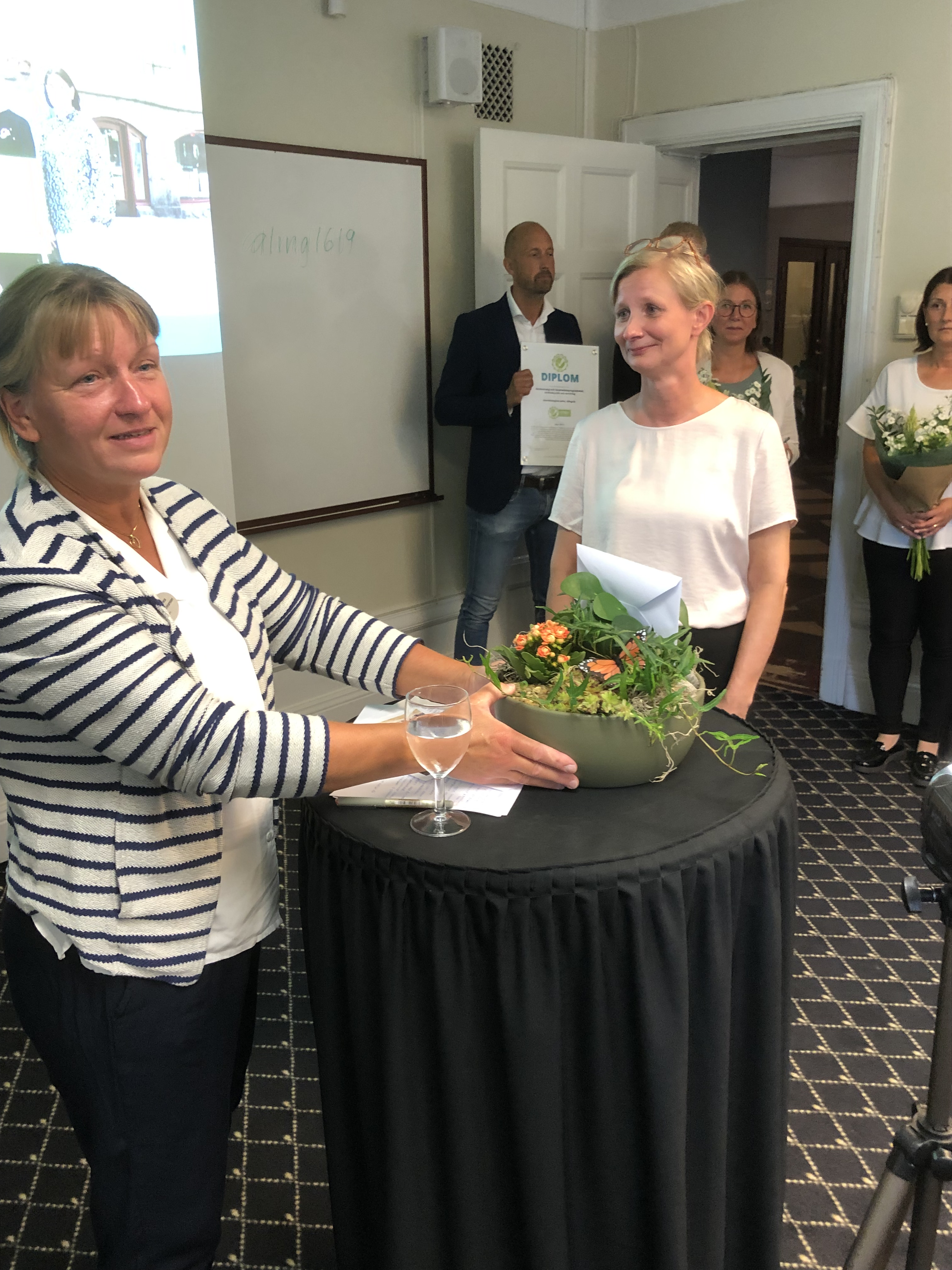 Certifieringsceremoni Alingsås