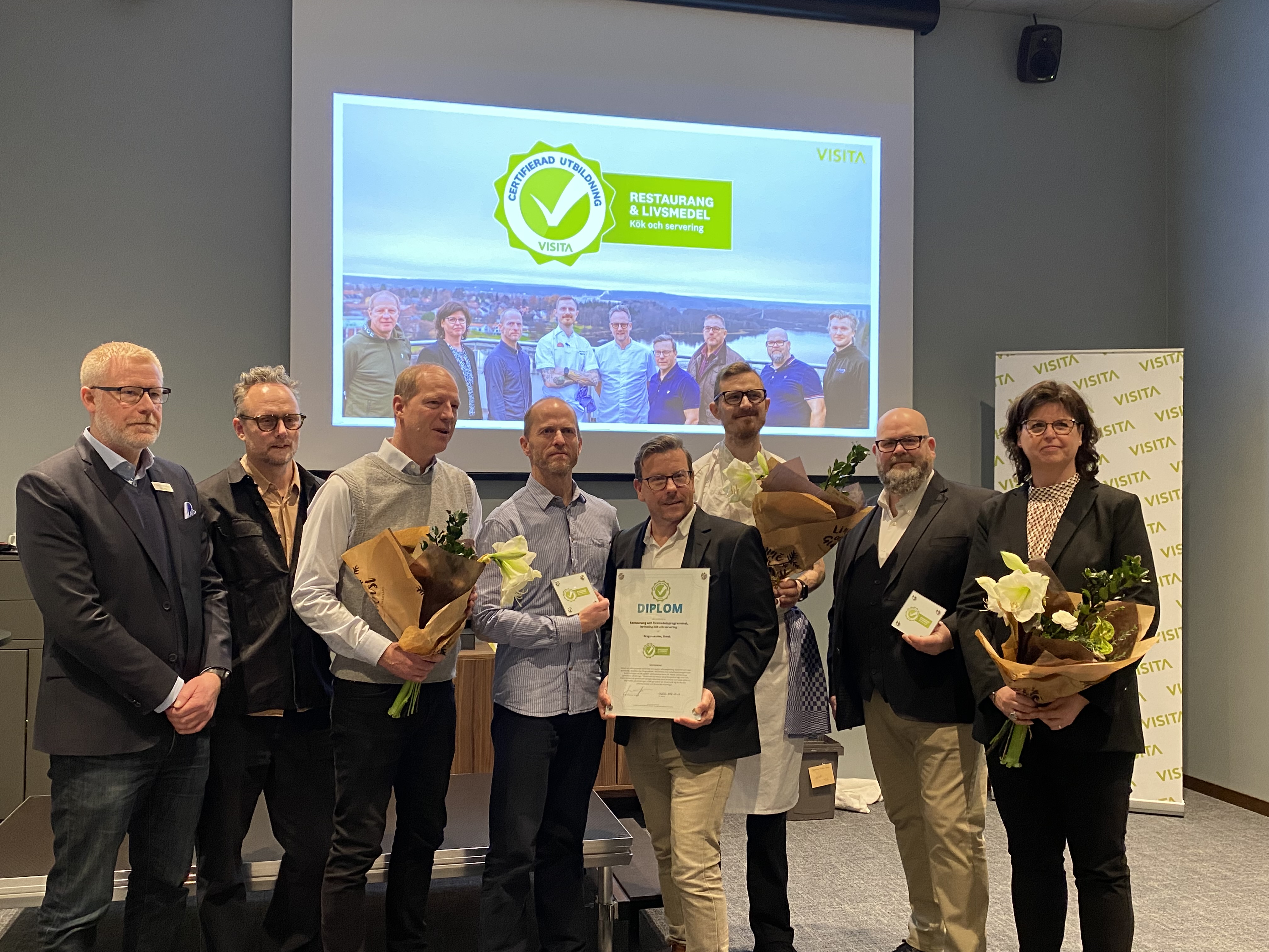 Certifieringsceremoni Umeå