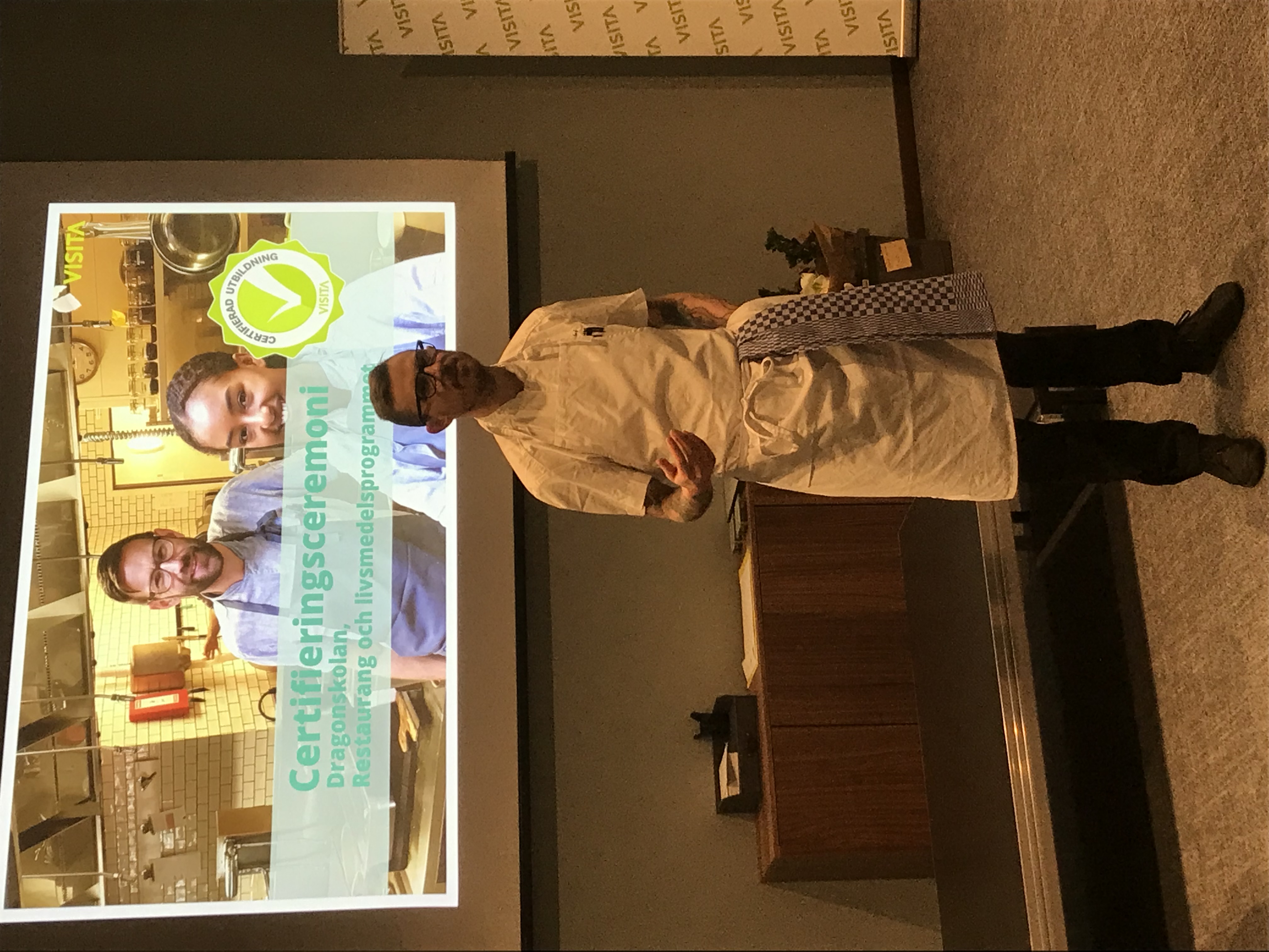 Certifieringsceremoni Umeå