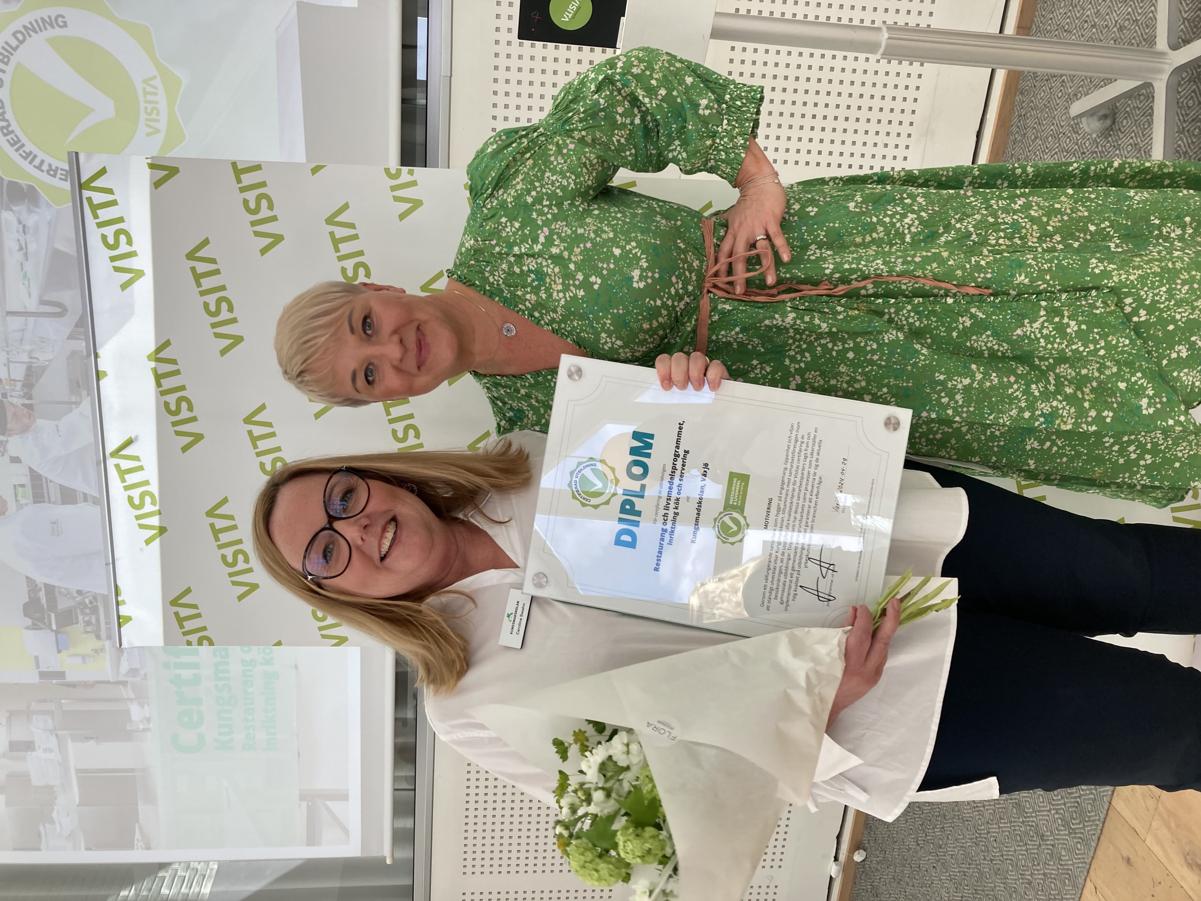 Caroline Swahn och Anna Tenje